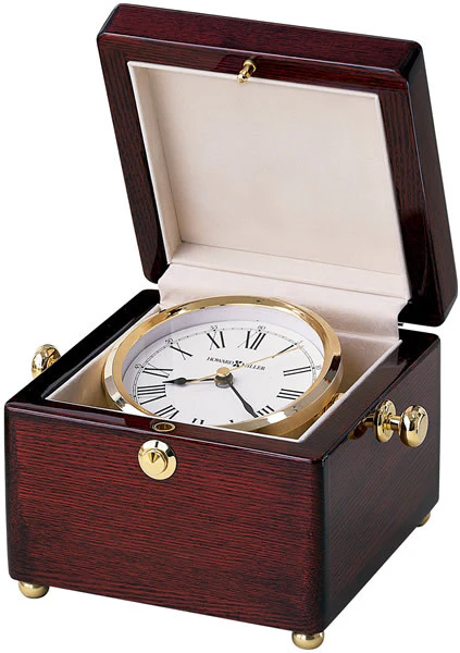 4"H Bailey Decorative Clock Rosewood Hall