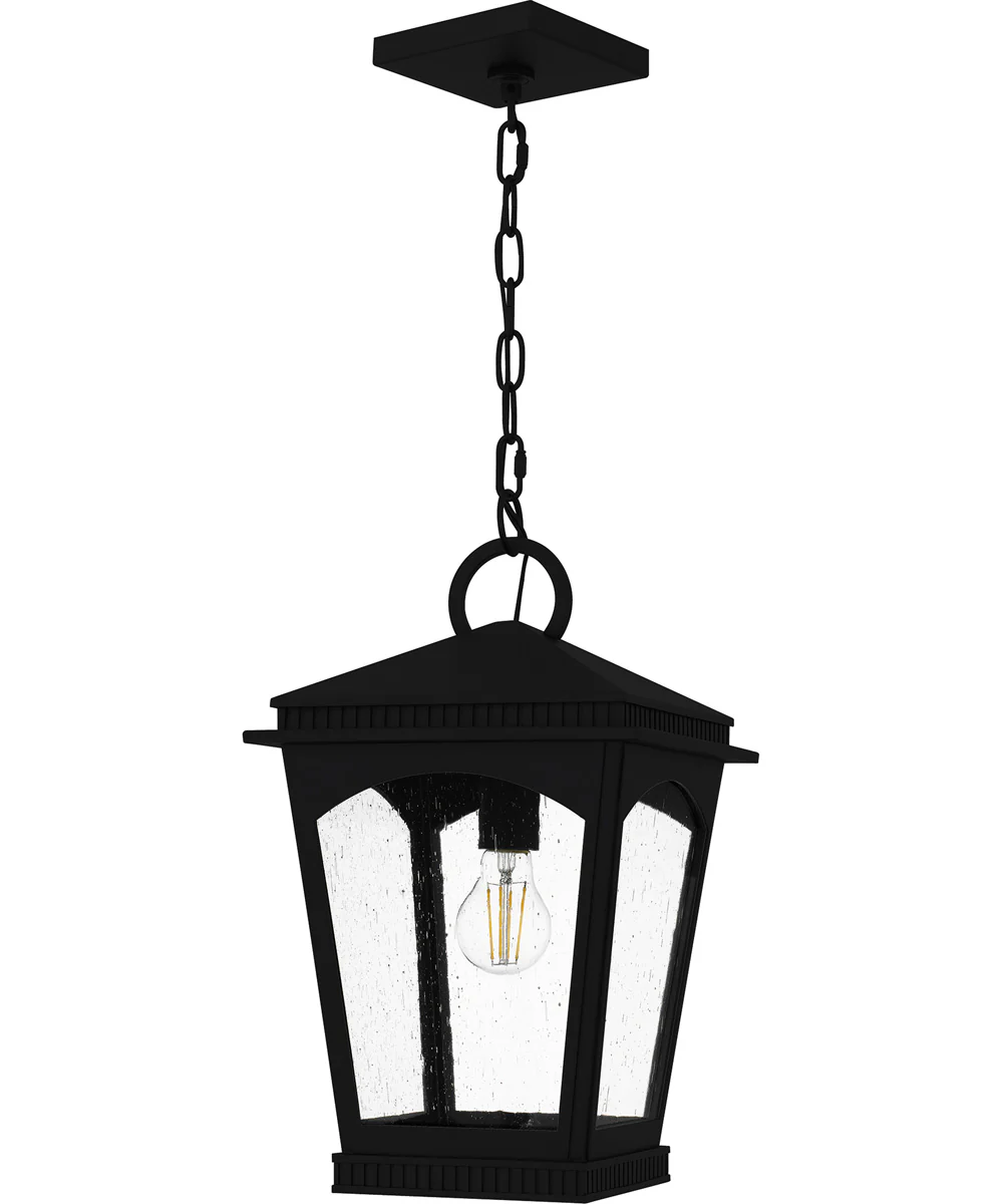 Huck Large 1-light Outdoor Pendant Light Coastal Armour Aluminum Earth Black - Image 2
