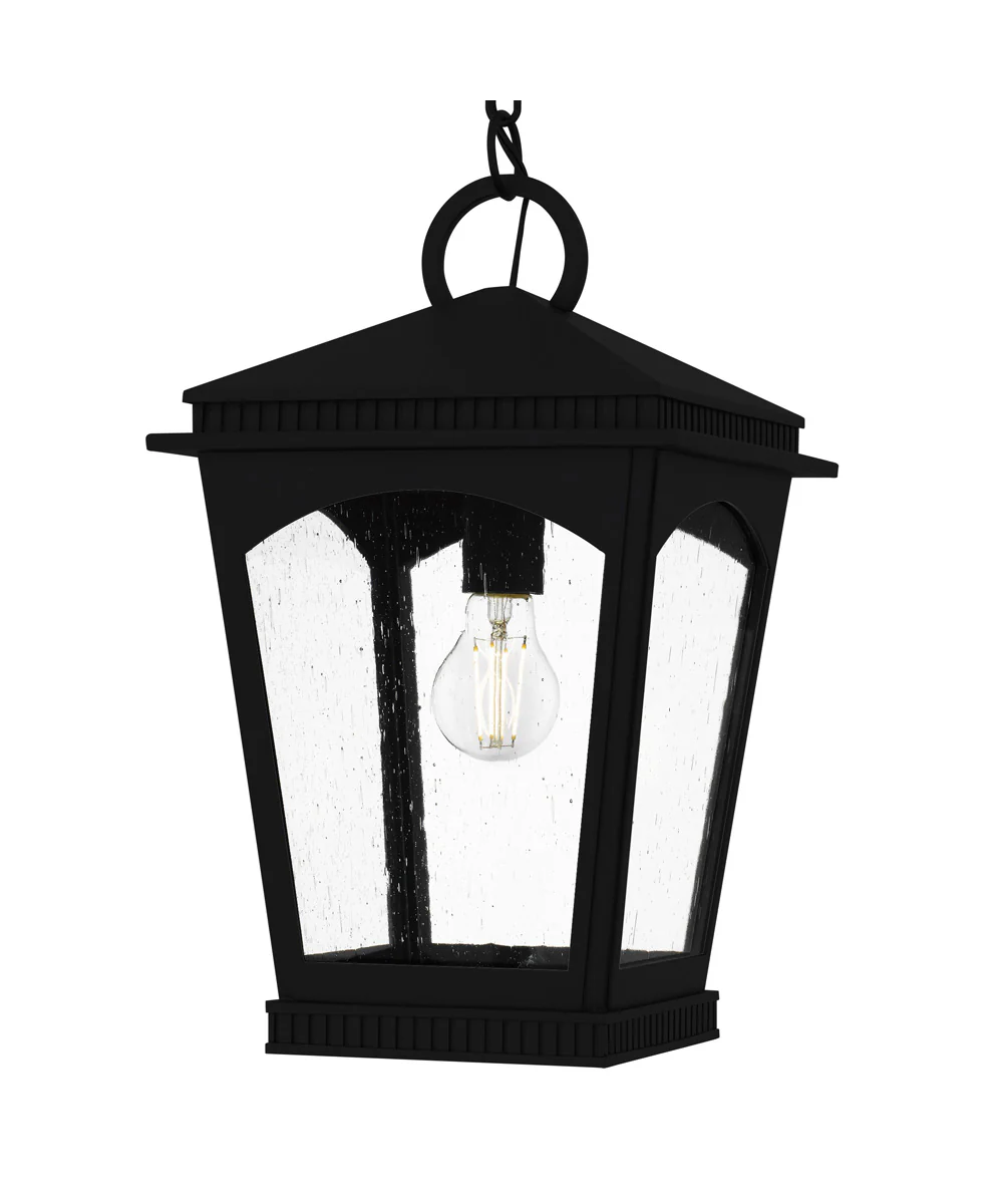 Huck Large 1-light Outdoor Pendant Light Coastal Armour Aluminum Earth Black - Image 5