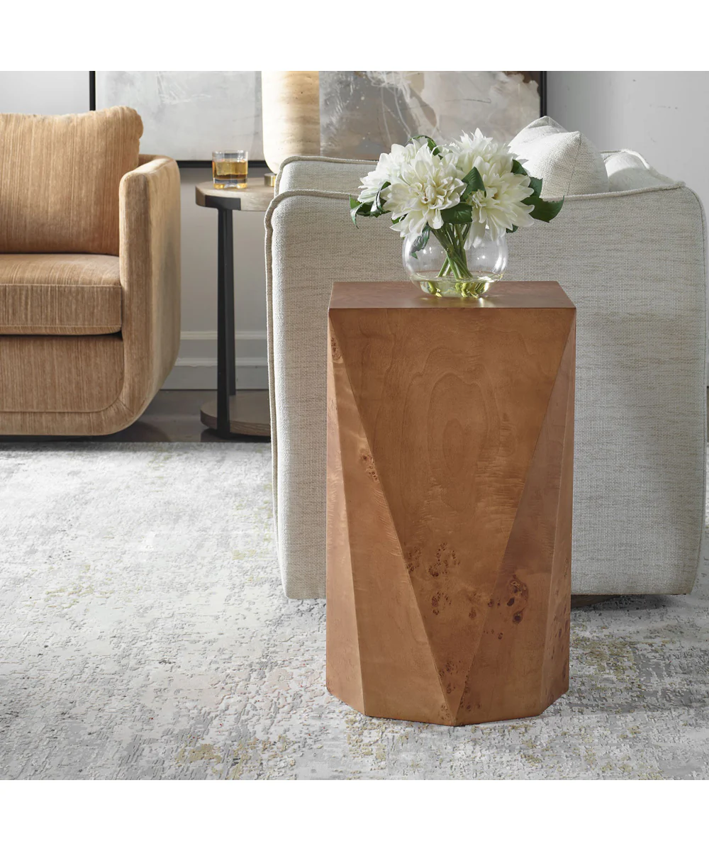 Hughes Geometric Accent Table - Image 2