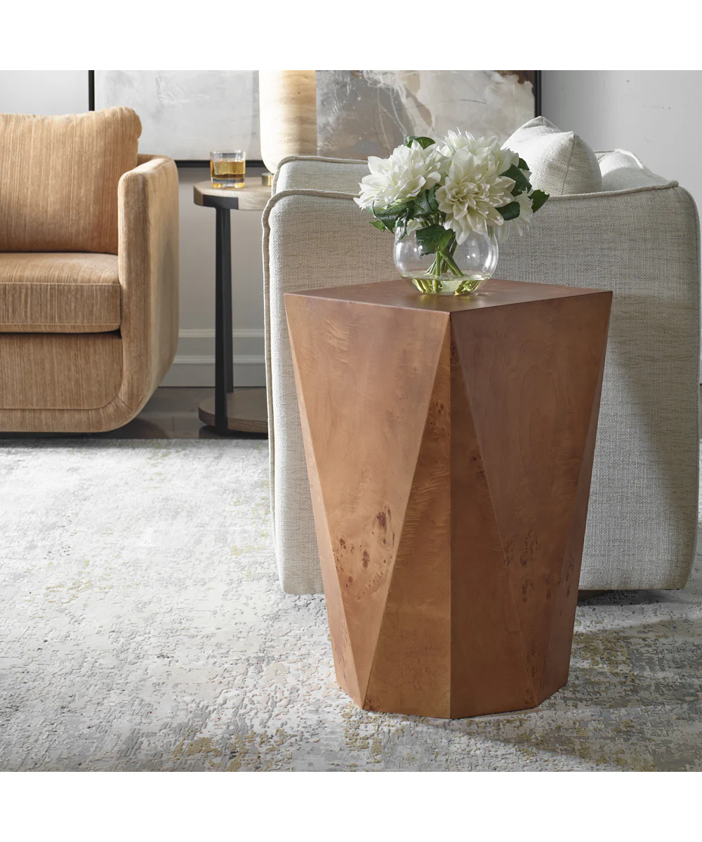 Hughes Geometric Accent Table - Image 3