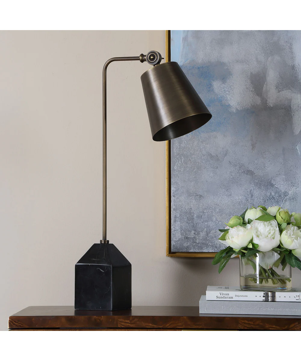 Hutchinson Bronze Desk Lamp - Image 3