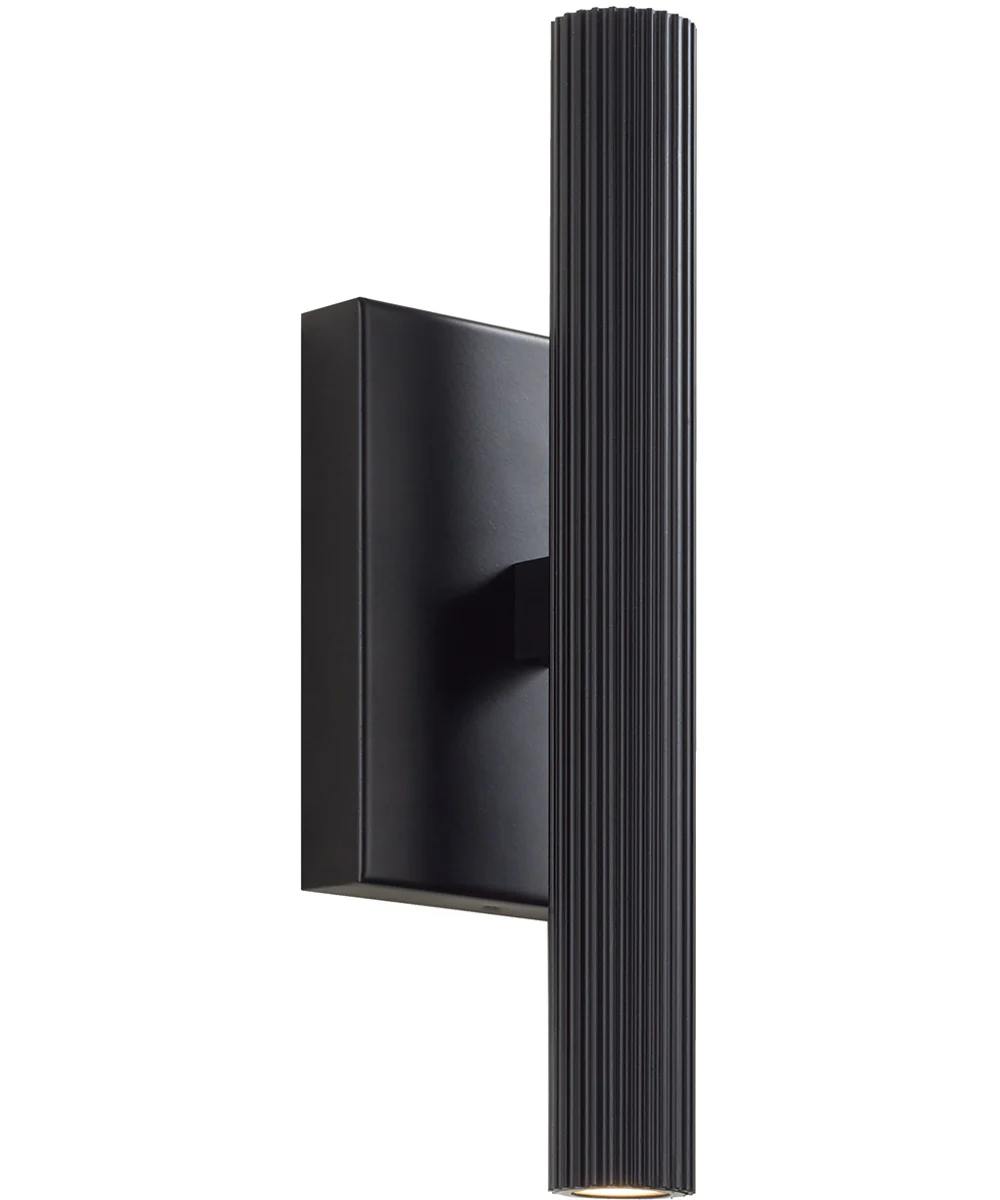 Ian 2-Light Sconce Matte Black