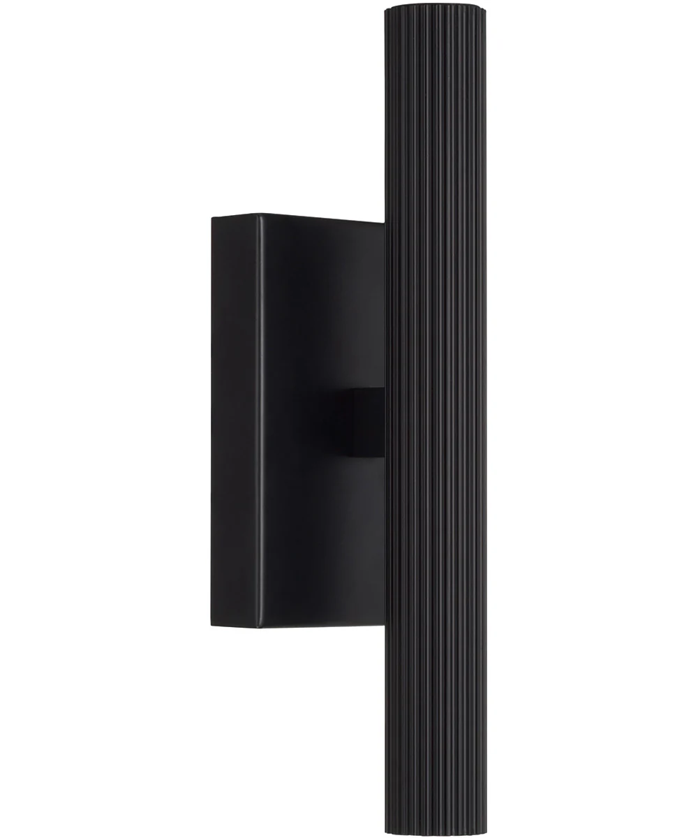 Ian 2-Light Sconce Matte Black - Image 2