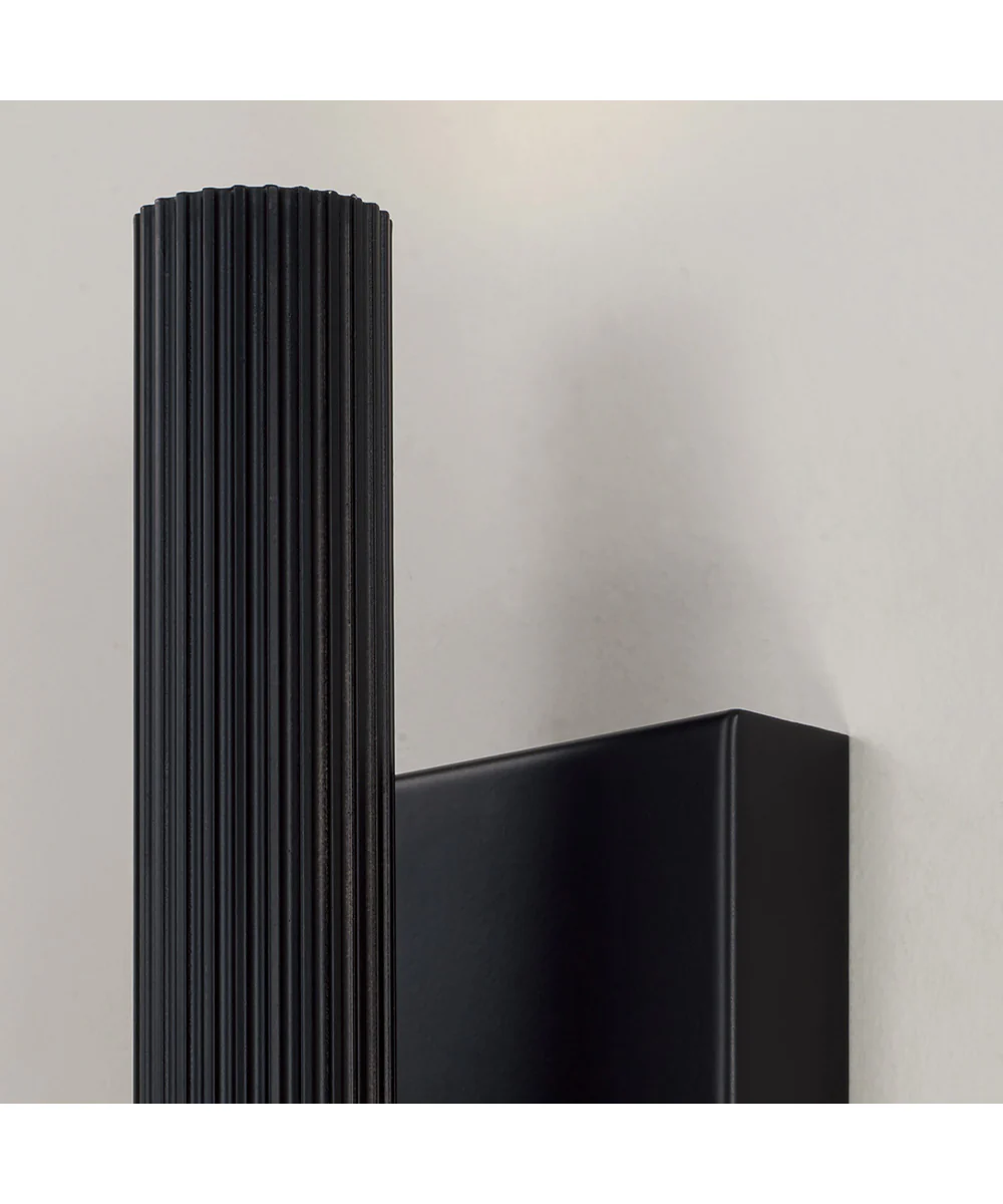 Ian 2-Light Sconce Matte Black - Image 3