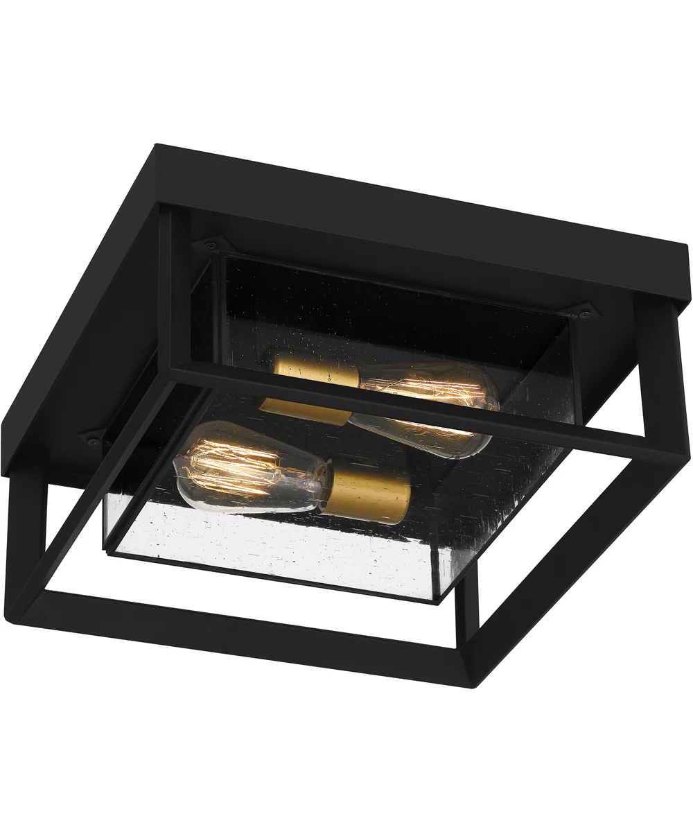 Infinger 2-light Semi Flush Mount Earth Black - Image 5