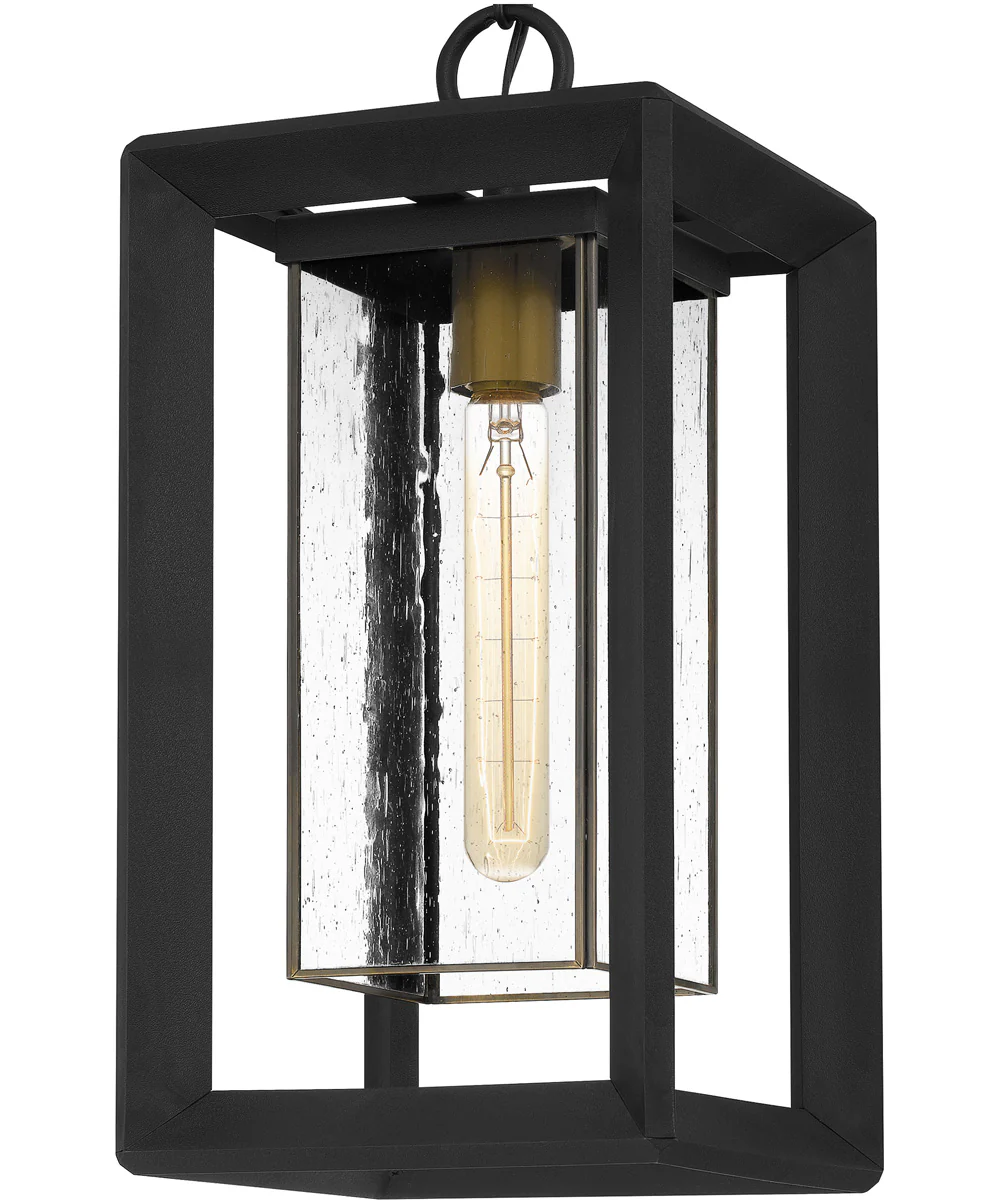 Infinger Large 1-light Outdoor Pendant Light Coastal Armour Earth Black - Image 6