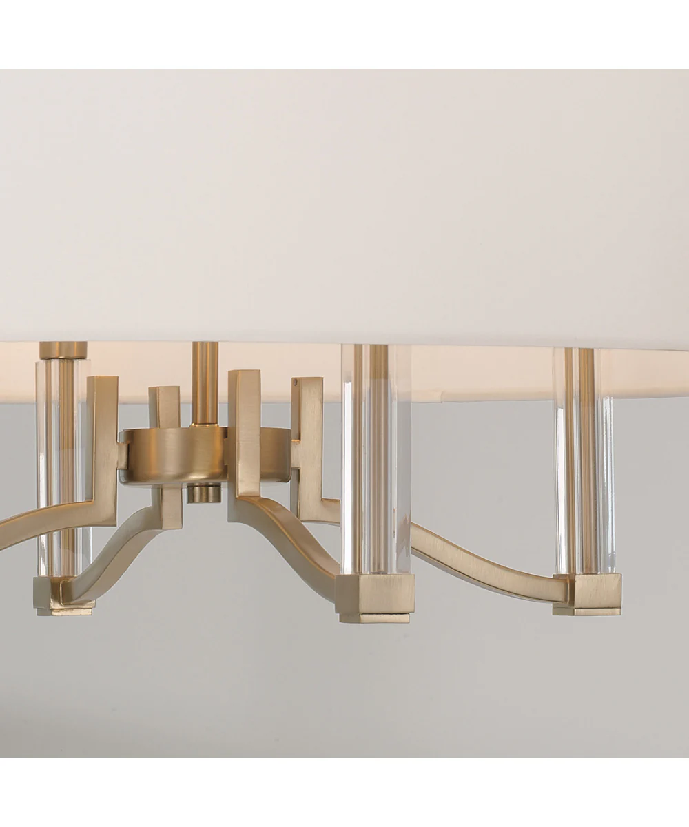Ingrid 4-Light Pendant Matte Brass - Image 4