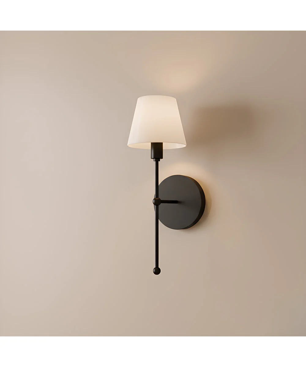 Irena 1-light Wall Sconce Matte Black - Image 2