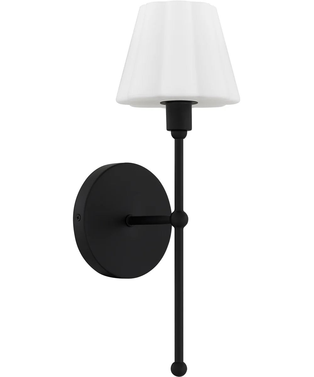 Irena 1-light Wall Sconce Matte Black - Image 5