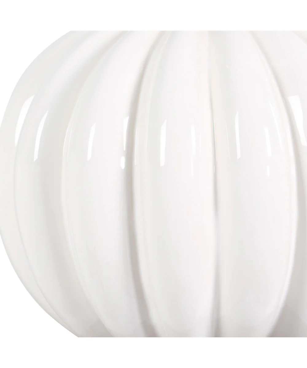 Irena White Sphere Table Lamp - Image 4