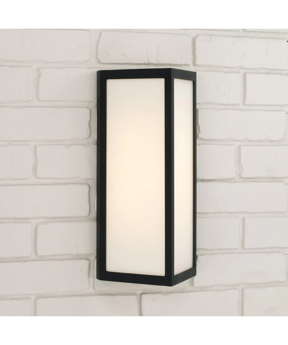Irvin 1-Light Outdoor Wall-Lantern Black - Image 2