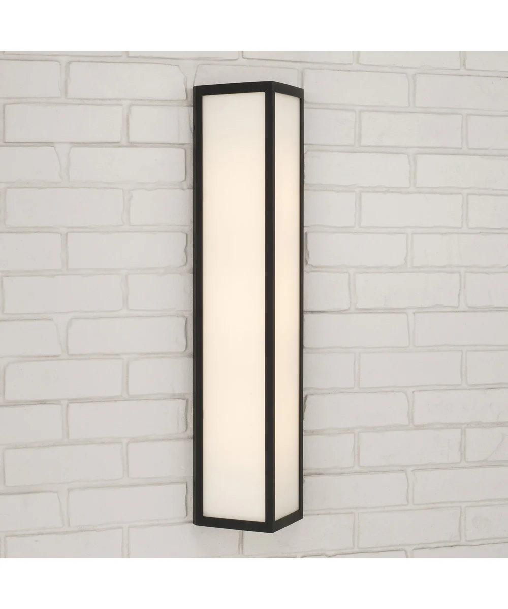Irvin 3-Light Outdoor Wall-Lantern Black - Image 2