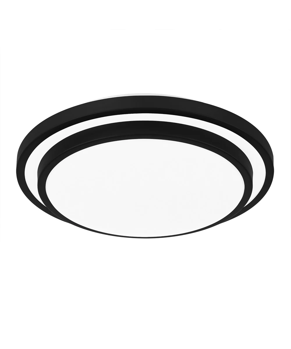 Irving  Semi Flush Mount Matte Black - Image 5