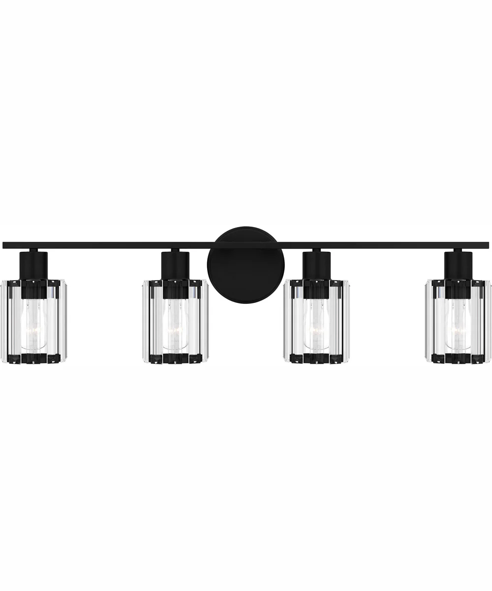 Isla Extra Large 4-light Bath Light Matte Black