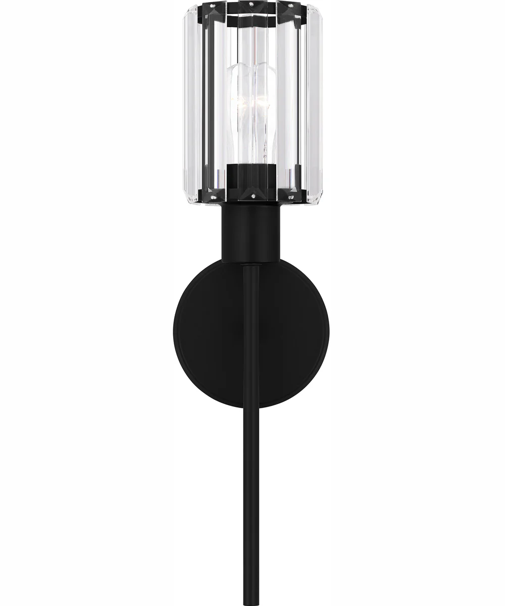 Isla Small 1-light Wall Sconce Matte Black - Image 4