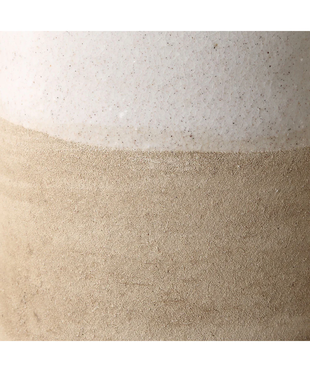 Ivory Sands Ceramic Vases, Set of 2 - Image 3