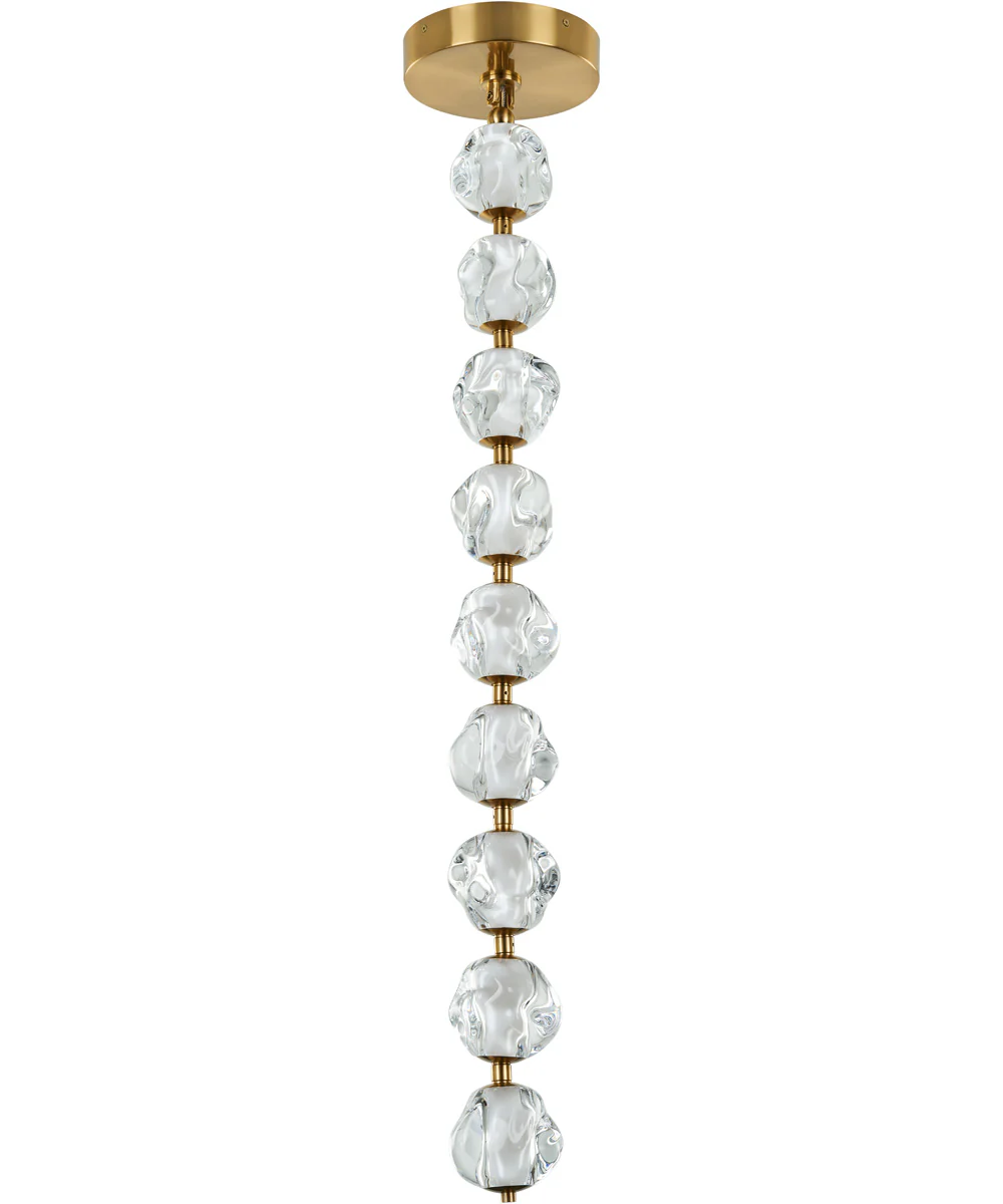 Jackie 9-Light Lighting Satin Brass