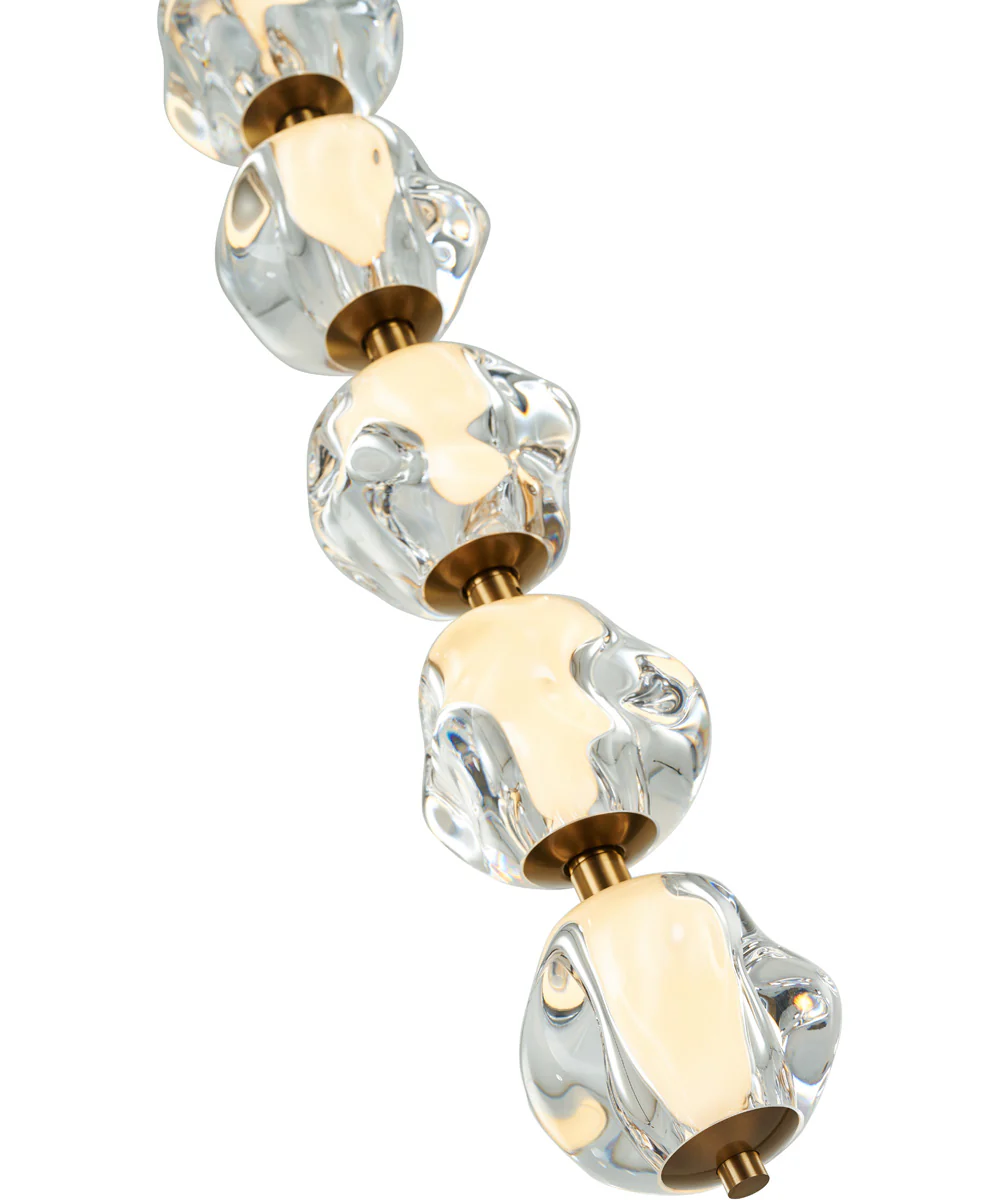 Jackie 9-Light Lighting Satin Brass - Image 3