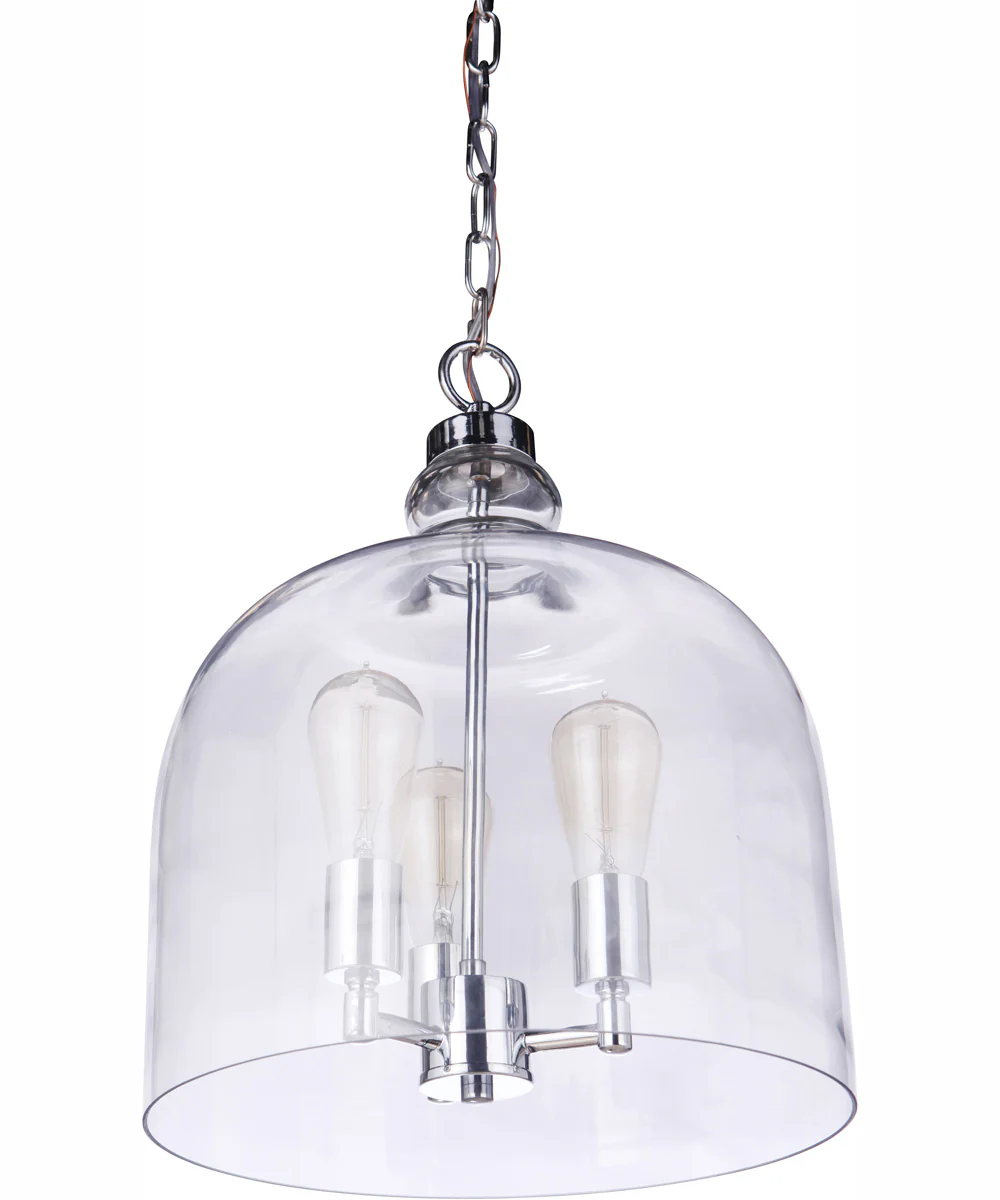 Jackson 3-Light Pendant Chrome - Image 5