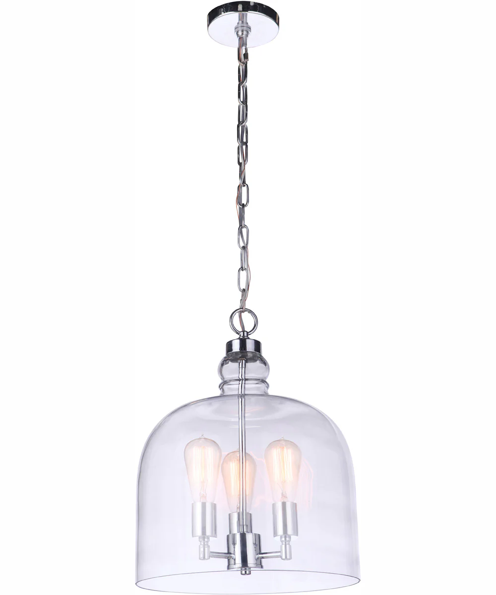 Jackson 3-Light Pendant Chrome - Image 8