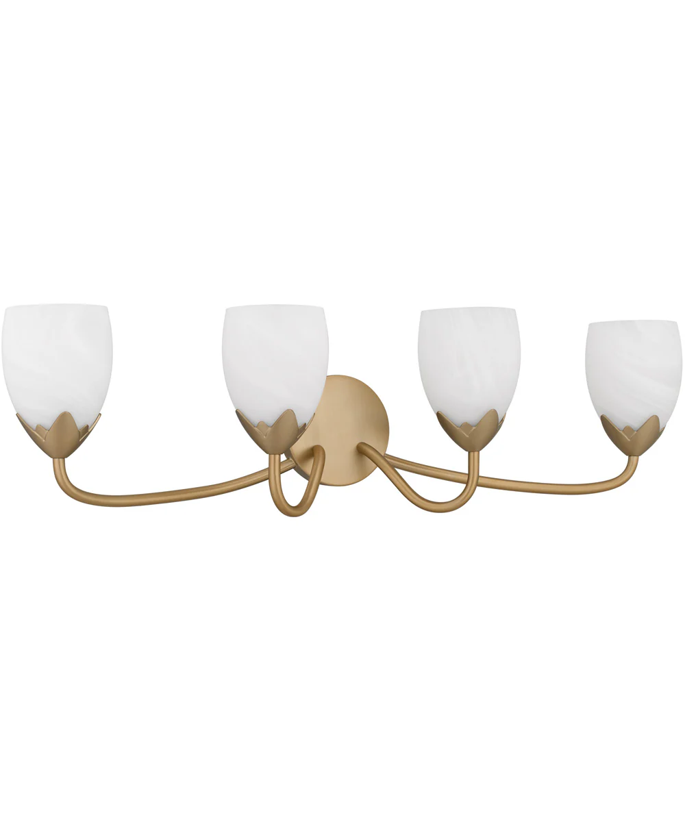 Jacobs 4-light Bath Light Bronze Gold - Image 5