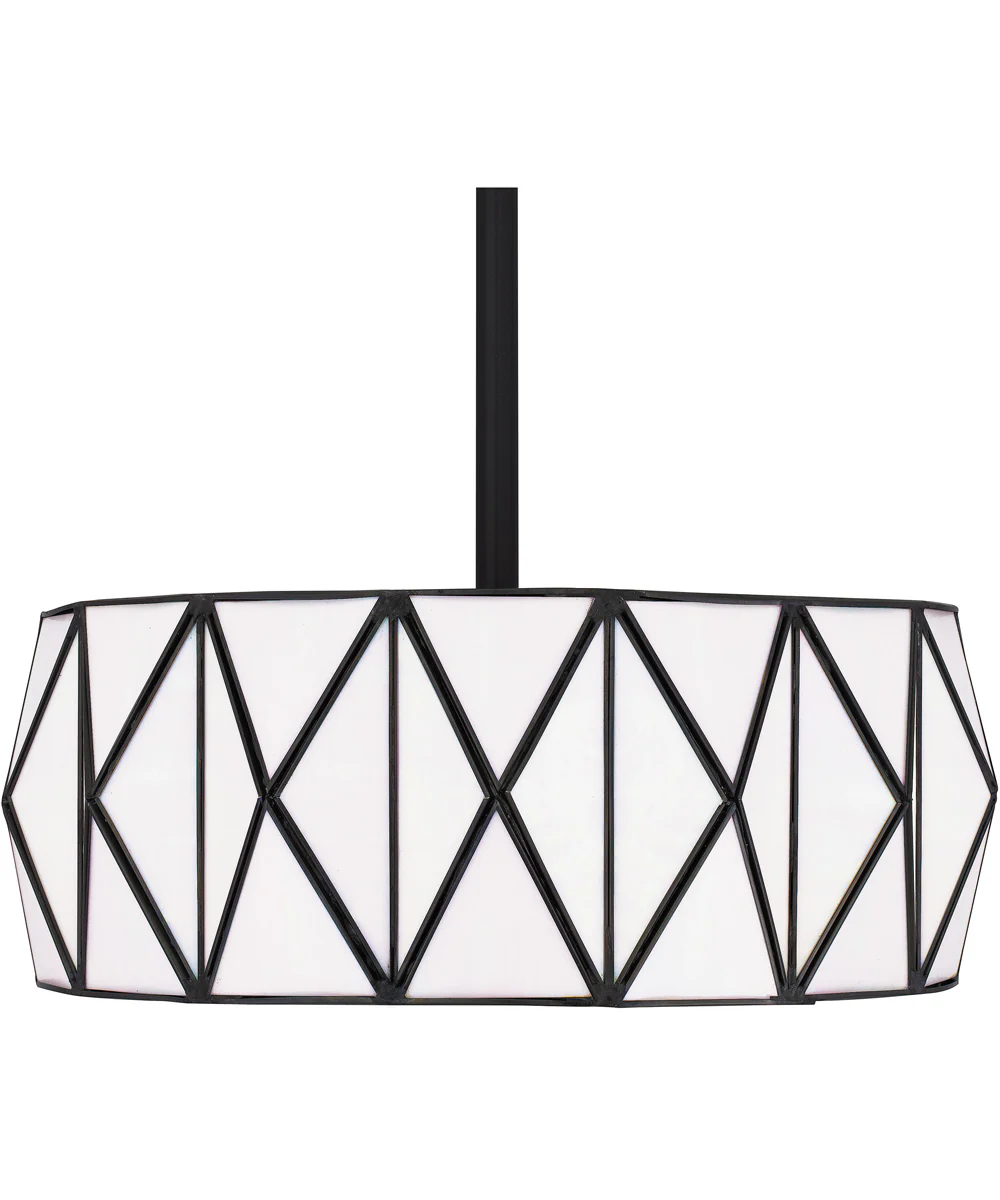 Jakarta 3-light Pendant Matte Black - Image 6