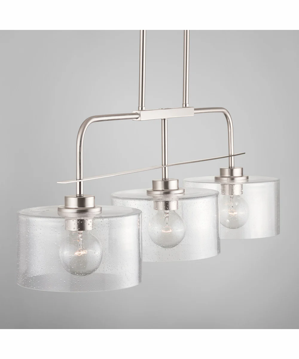 Jake 3-Light Island Brushed Nickel - Image 2