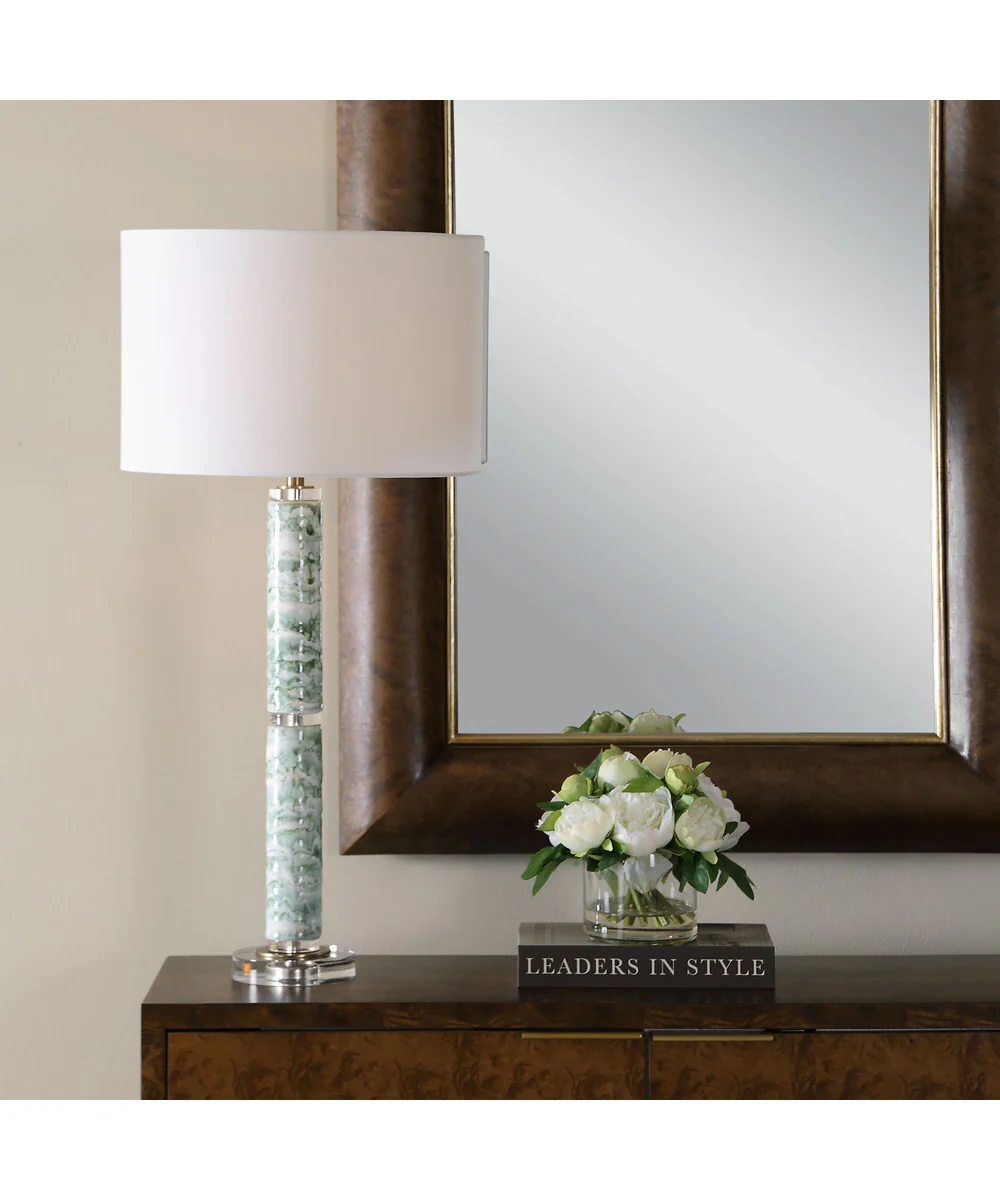 Jameis Marbled Table Lamp - Image 2