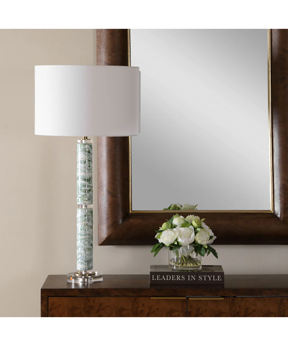 Jameis Marbled Table Lamp - Image 3