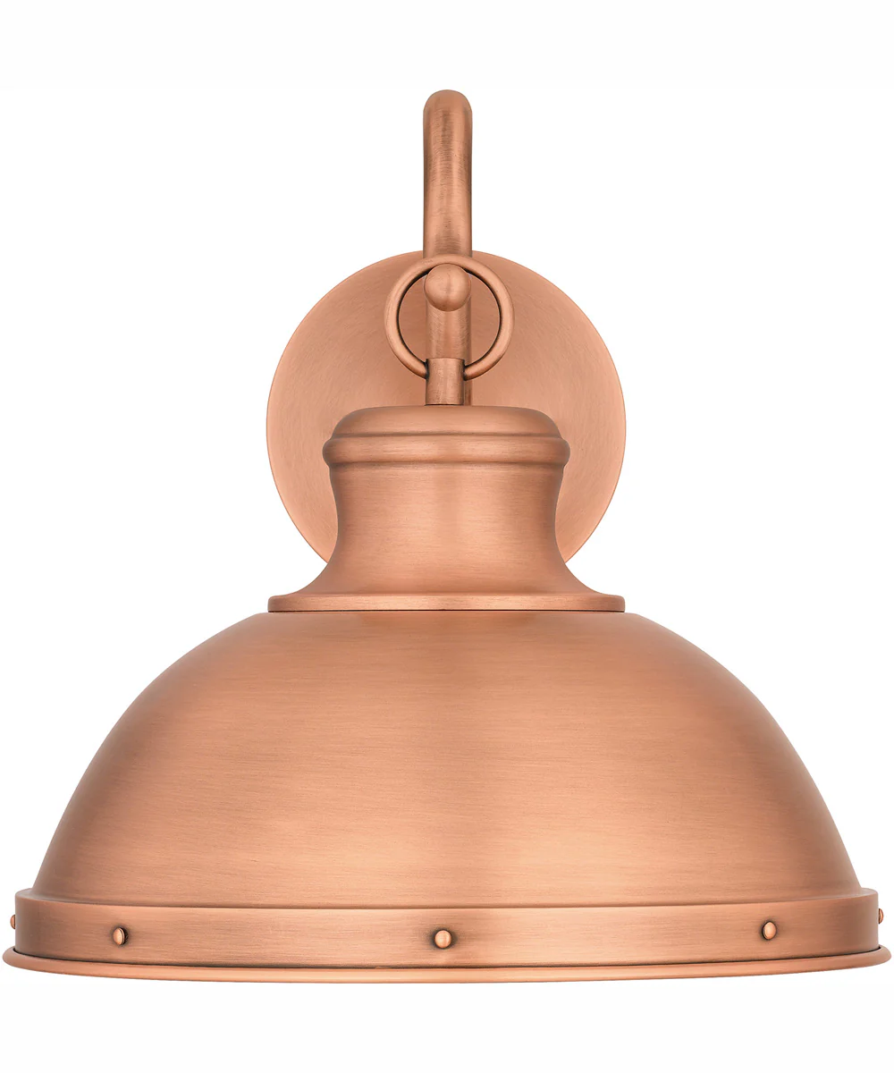 Jameson Large 1-light Outdoor Wall Light Aged Copper - Image 4