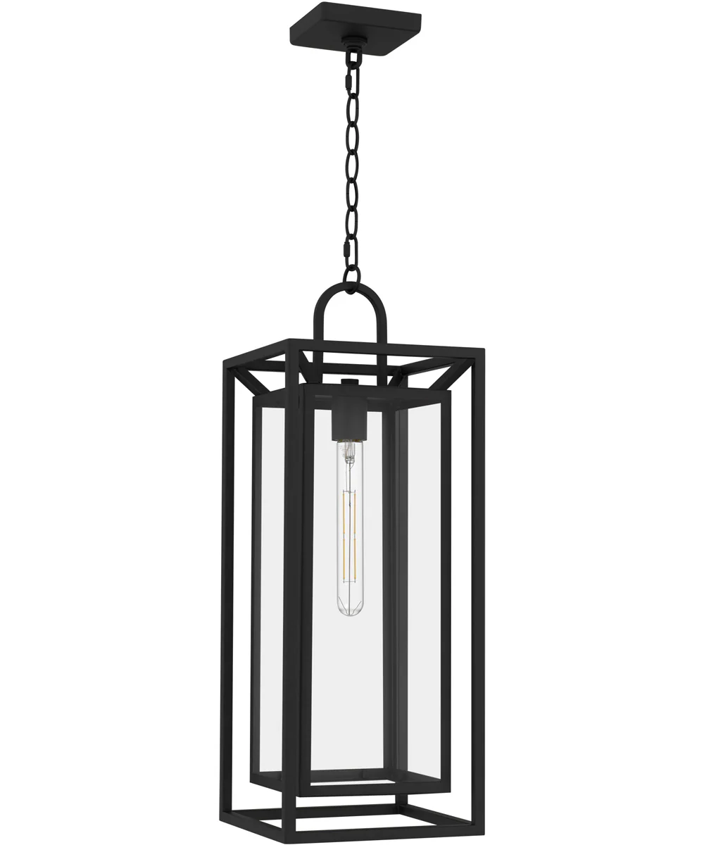 Jayce 1-light Outdoor Pendant Light Matte Black - Image 5