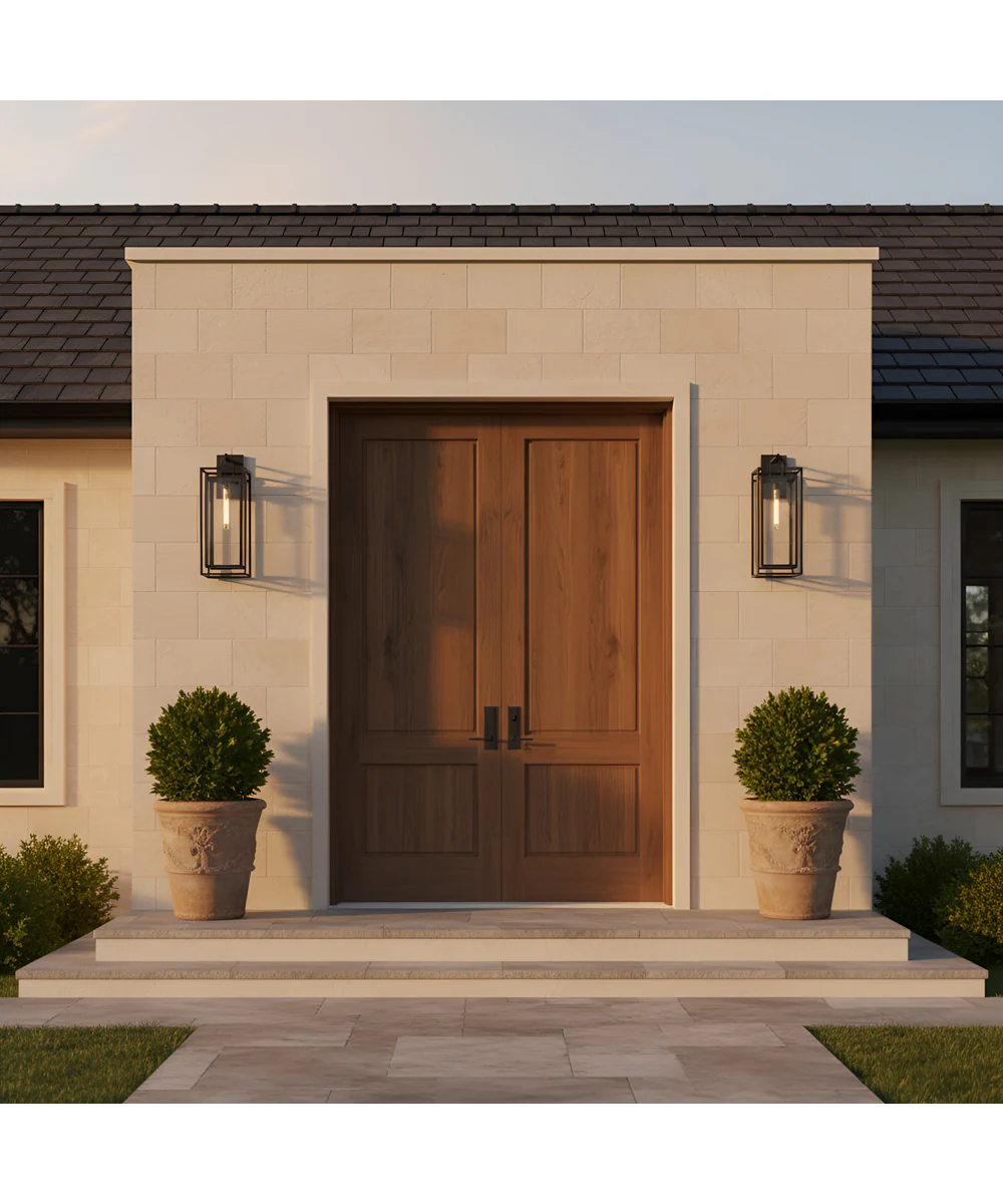 Jayce 1-light Outdoor Wall Light Matte Black - Image 3