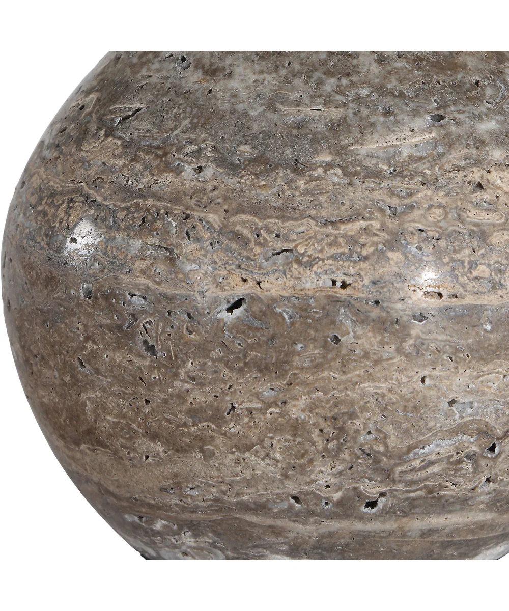 Jaycee Dark Travertine Buffet Lamp - Image 3
