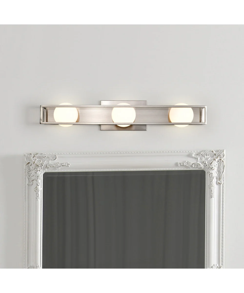 Jenkins 3-Light Vanity & Wall Brushed Nickel - Image 3