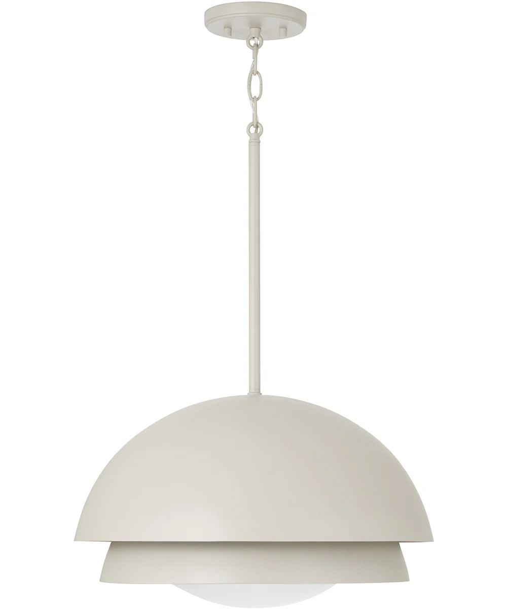 Jensen 1-Light Pendant Taupe