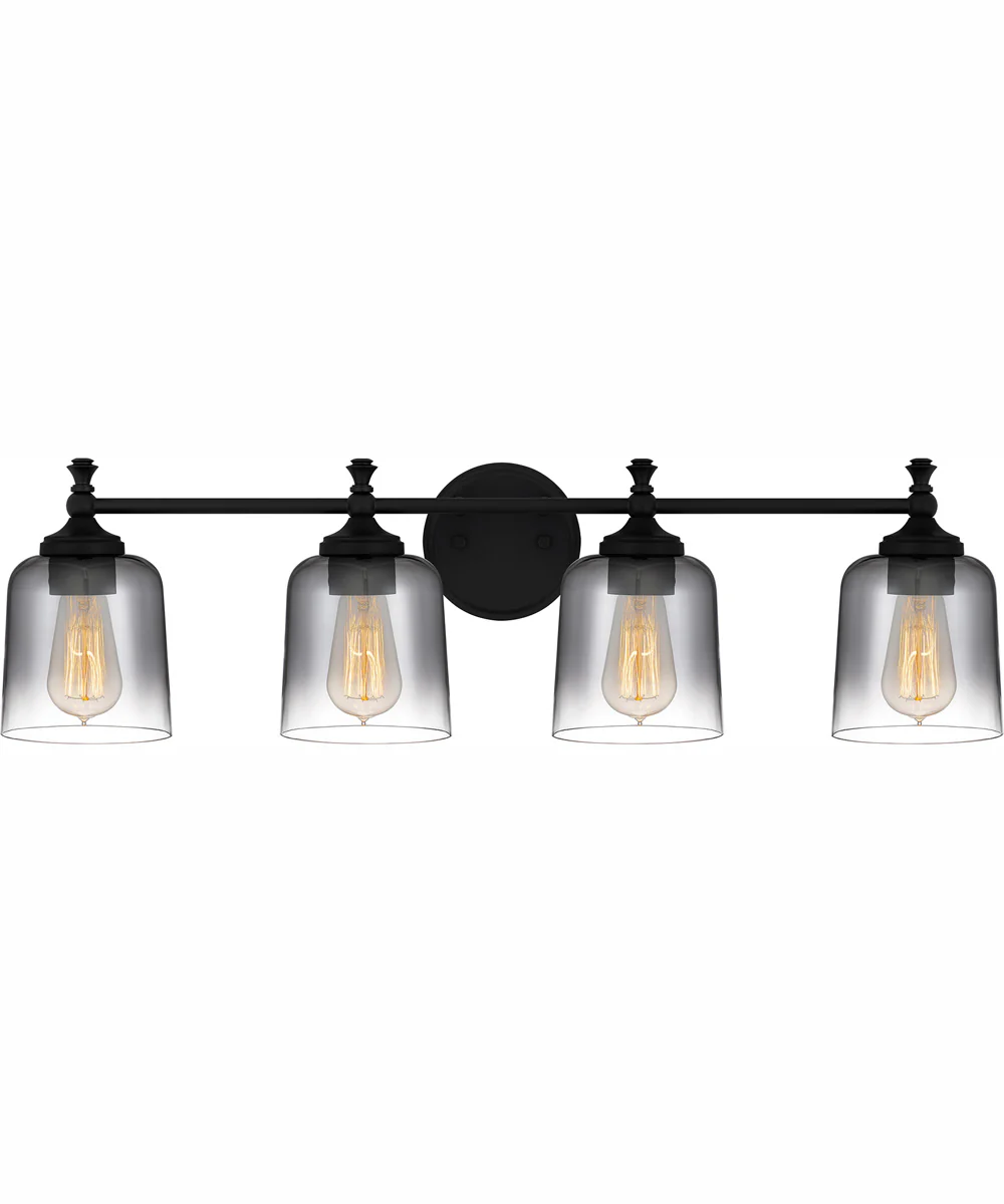 Jenson Extra Large 4-light Bath Light Matte Black - Image 2