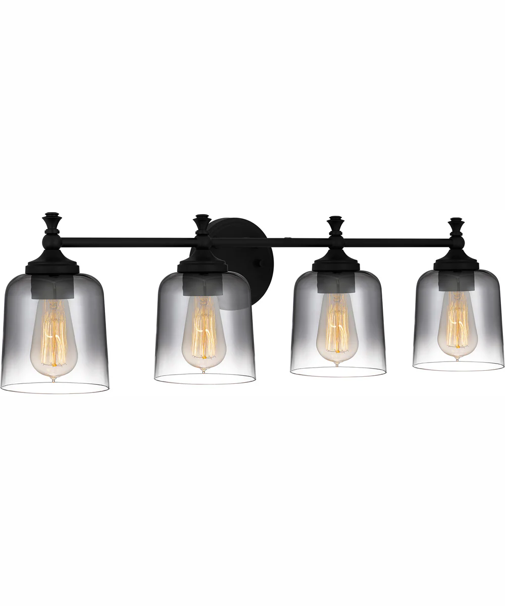 Jenson Extra Large 4-light Bath Light Matte Black - Image 4