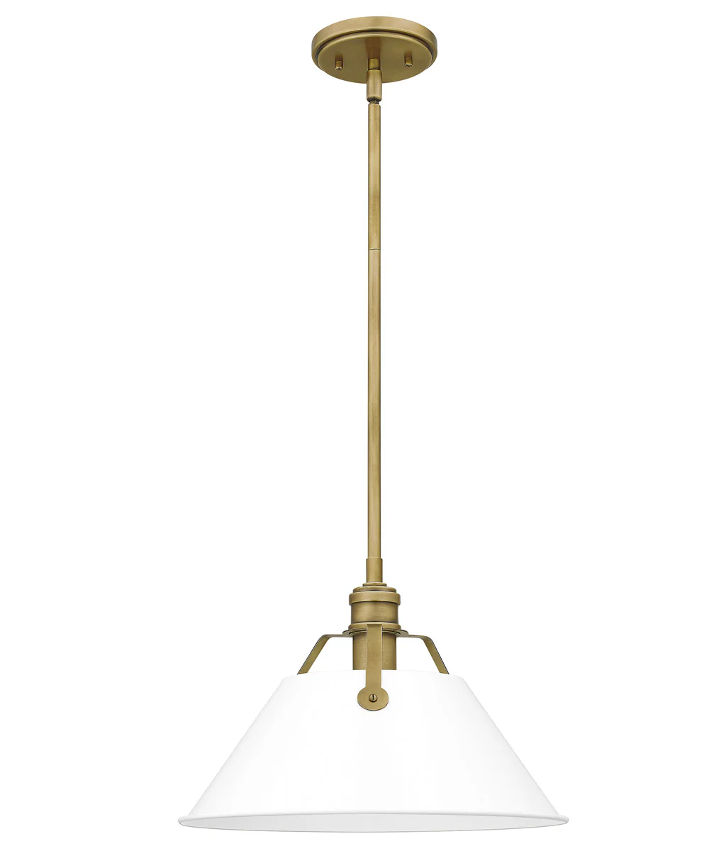 Jessup Small 1-light Mini Pendant Weathered Brass - Image 3