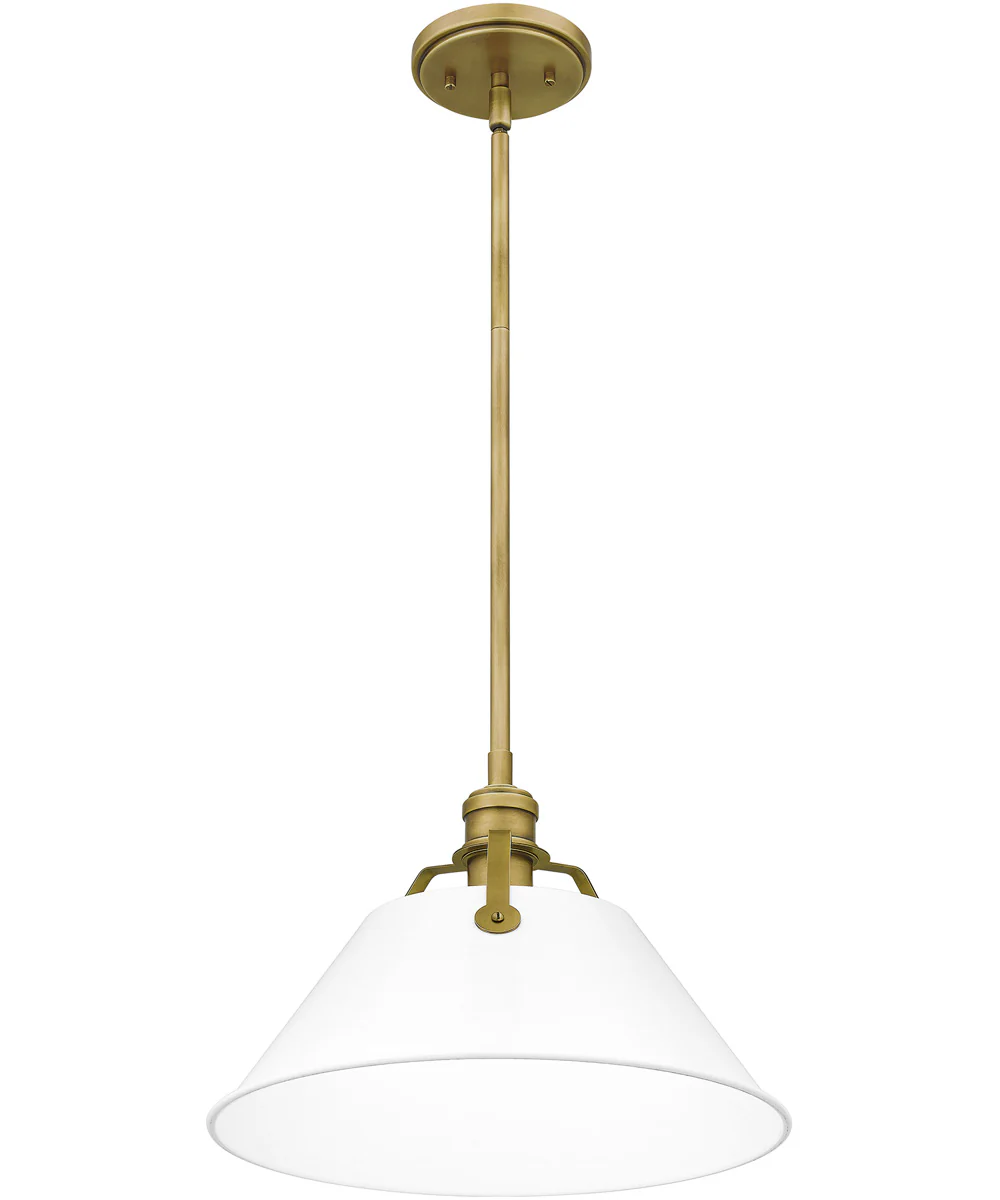 Jessup Small 1-light Mini Pendant Weathered Brass - Image 5