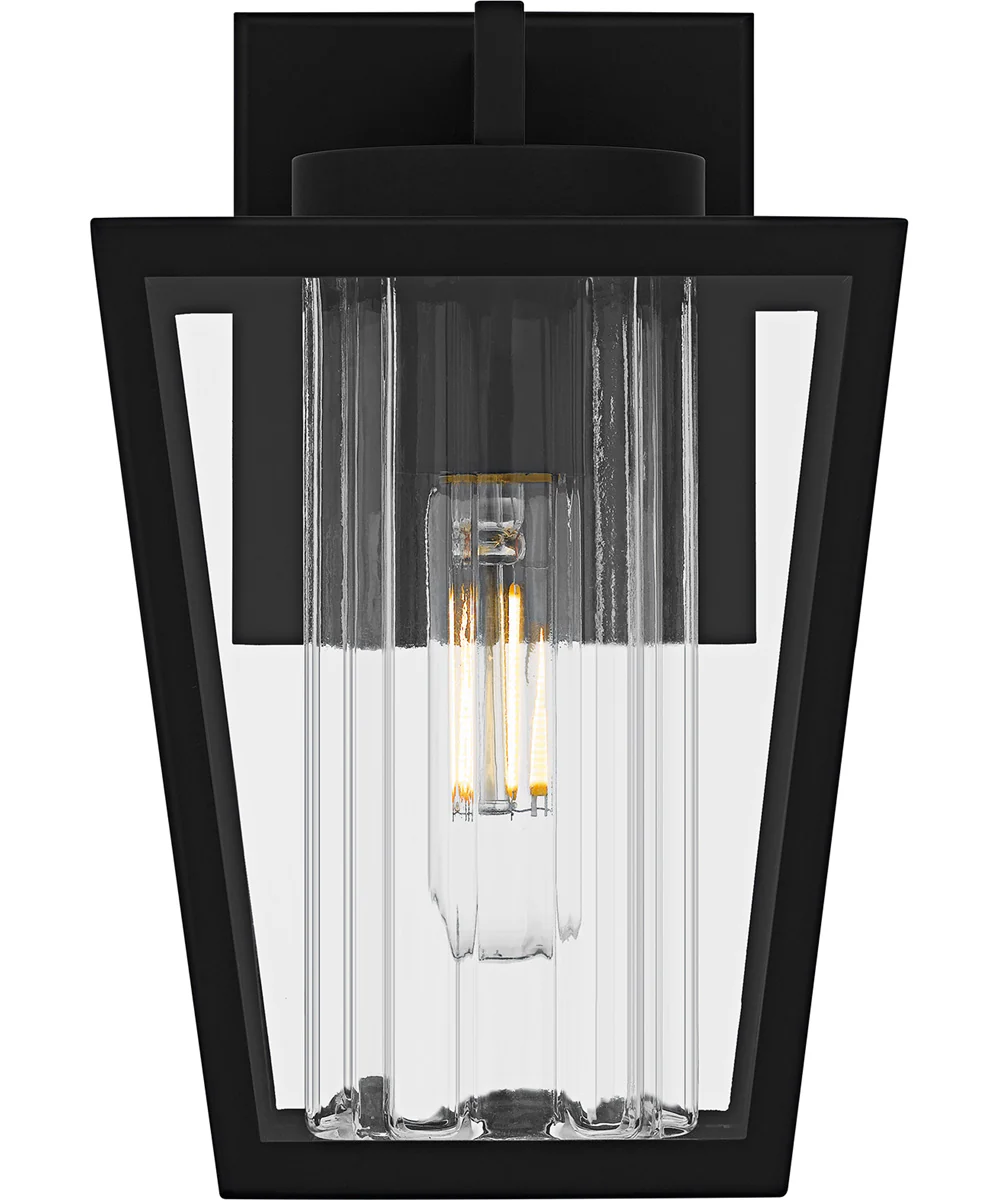 Jett Small 1-light Outdoor Wall Light  Coastal Armour Aluminum Matte Black - Image 3