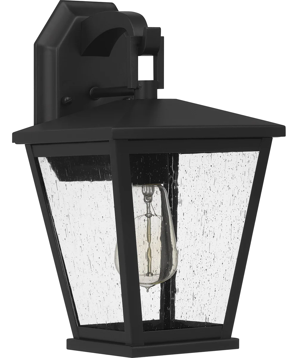 Joffrey Small 1-light Outdoor Wall Light Matte Black - Image 3