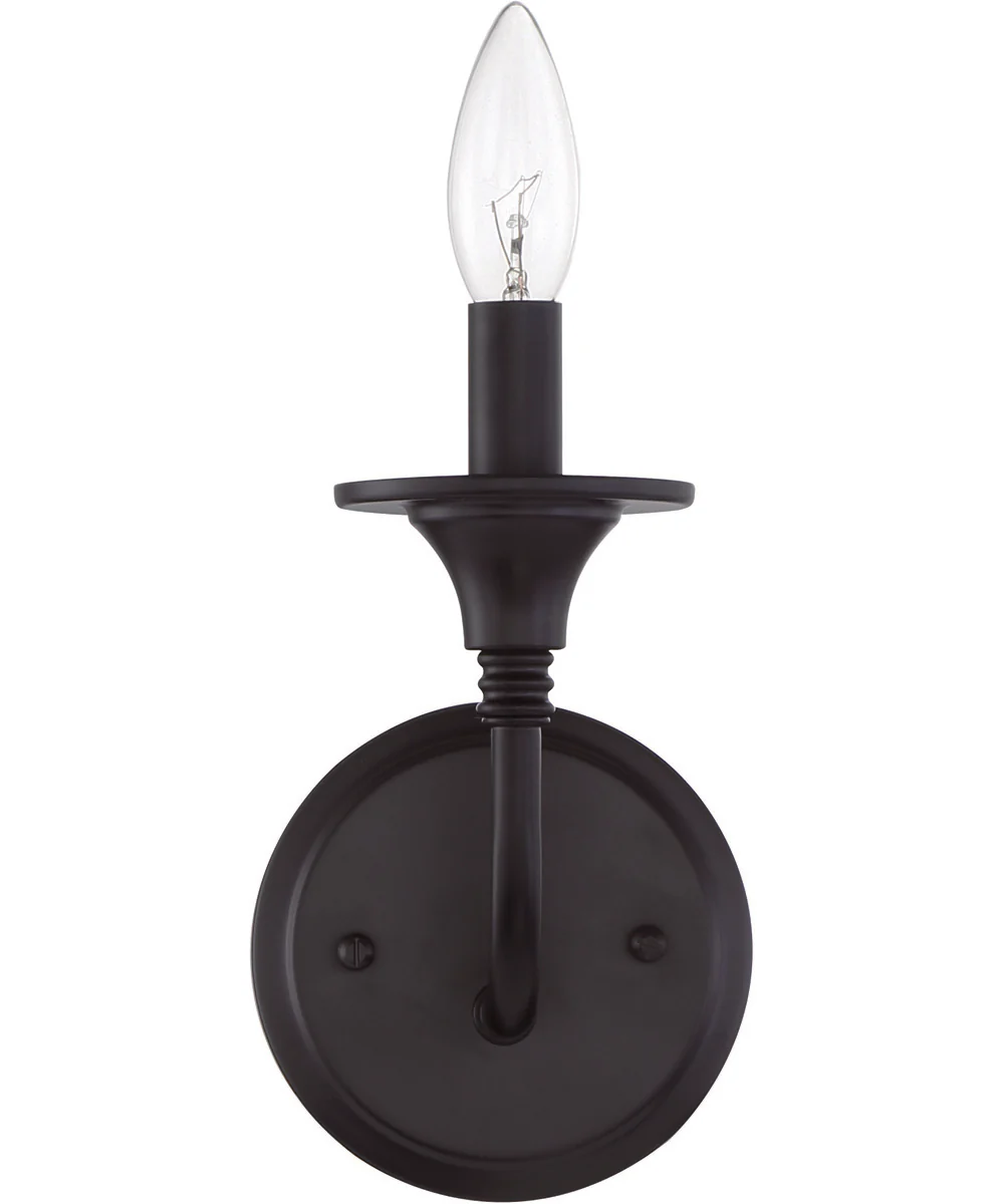 Jolenne 1-Light Wall Sconce Flat Black - Image 3