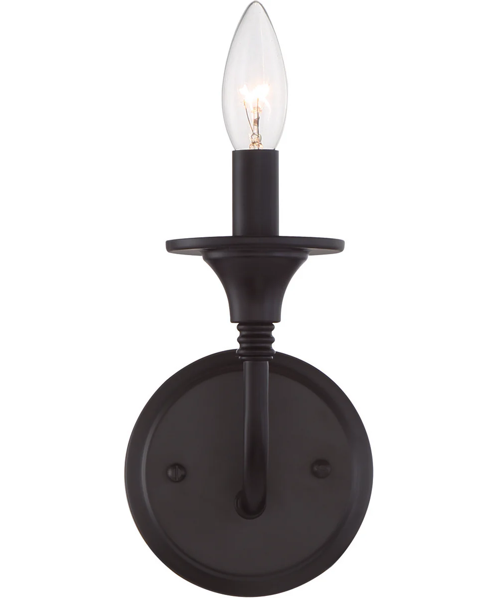 Jolenne 1-Light Wall Sconce Flat Black - Image 4