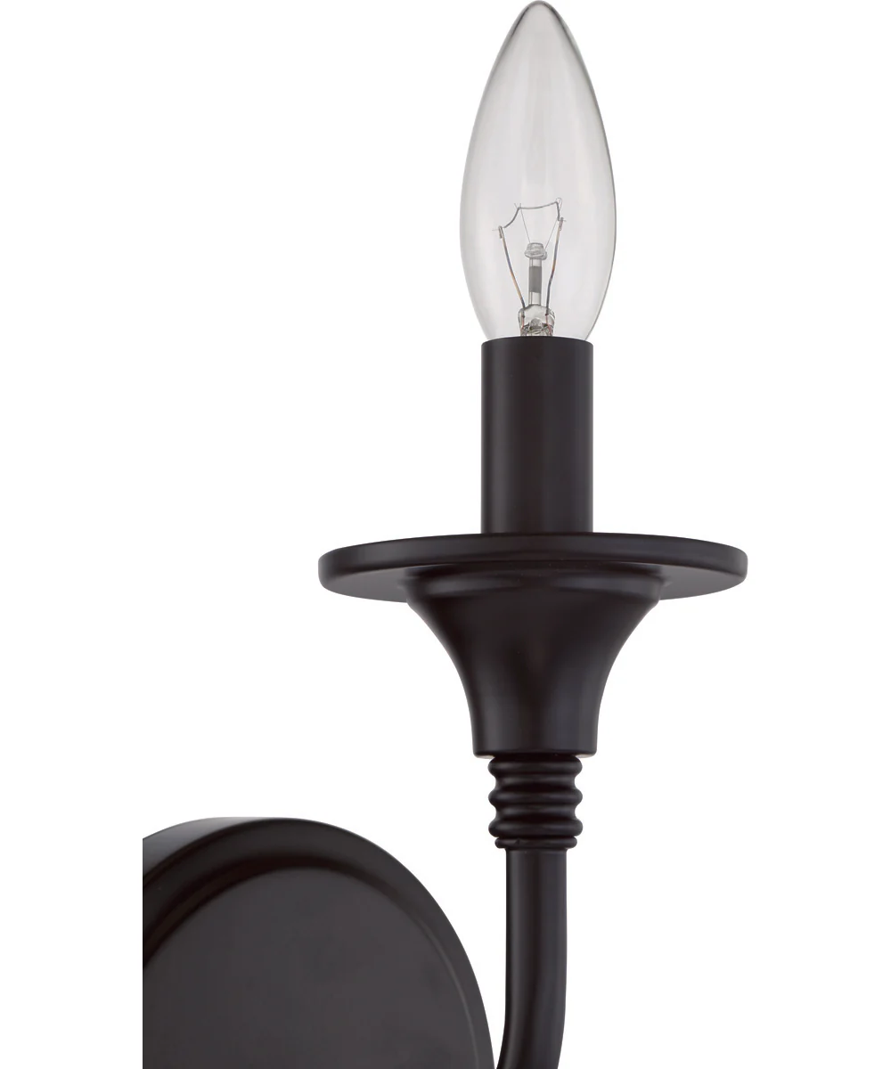 Jolenne 1-Light Wall Sconce Flat Black - Image 7