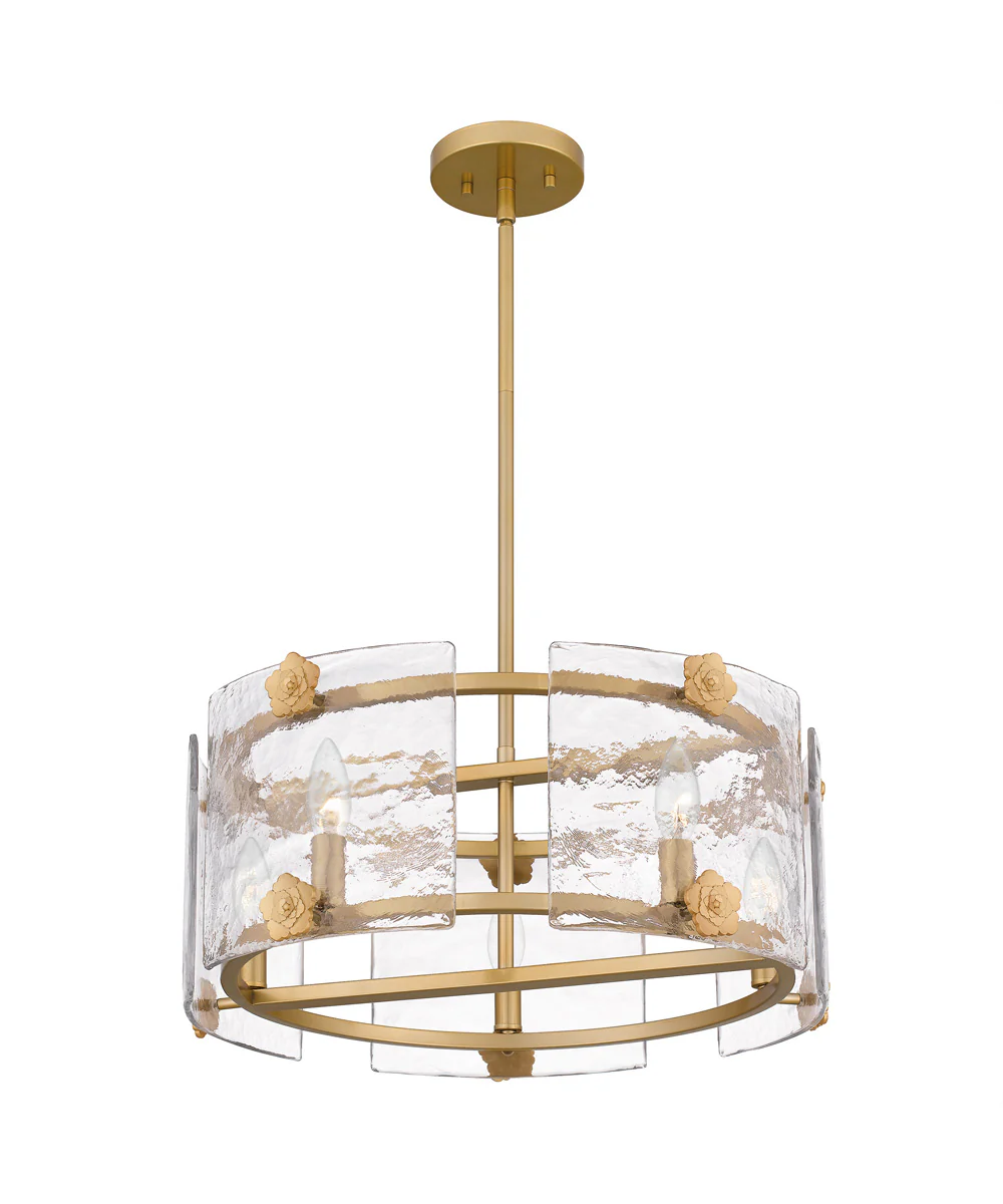 Jolie 6-light Pendant Light Gold - Image 4