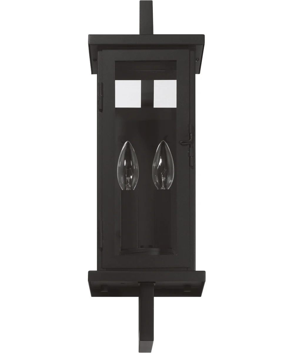Jordan 2-Light Outdoor Lighting Textured Black - Image 3