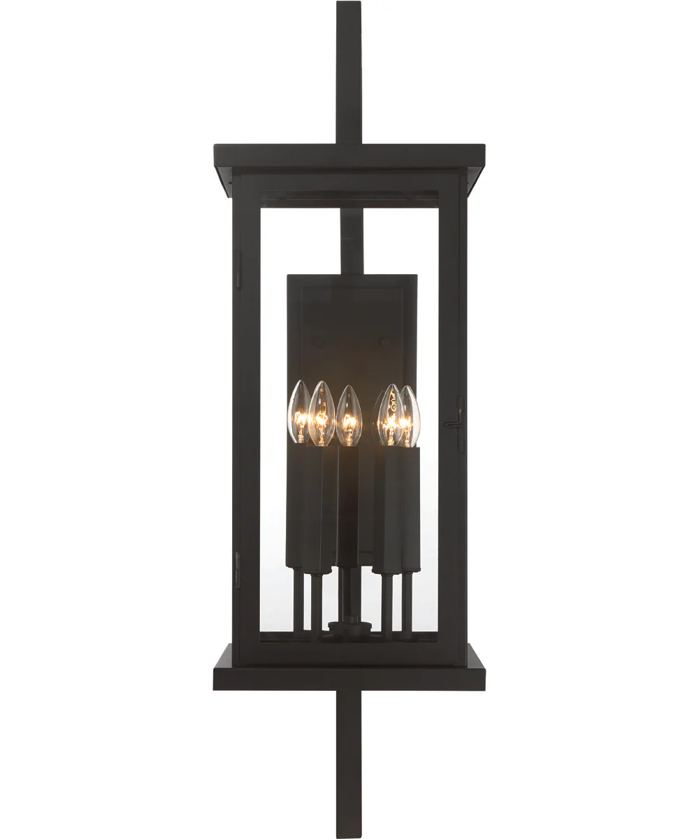 Jordan 5-Light Outdoor Lighting Textured Black - Image 2