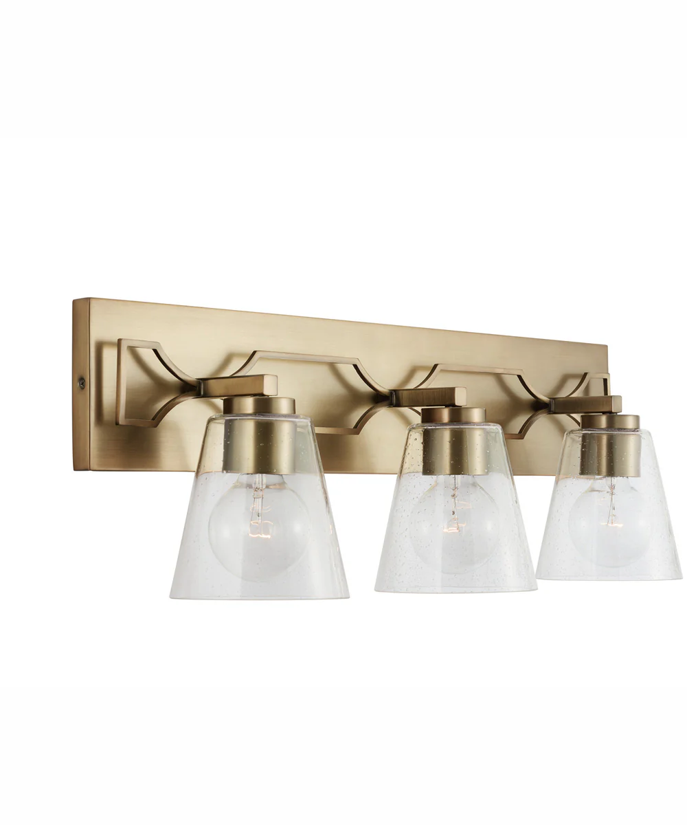 Jordyn 3-Light Vanity Aged Brass - Image 3
