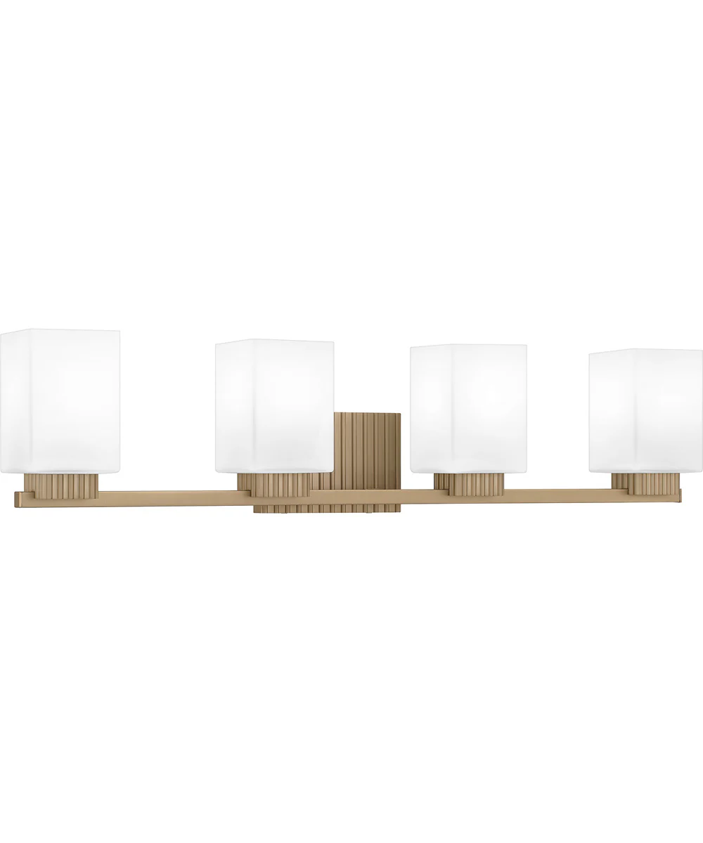Joyner Extra Large 4-light Bath Light Bronze Gold - Image 3